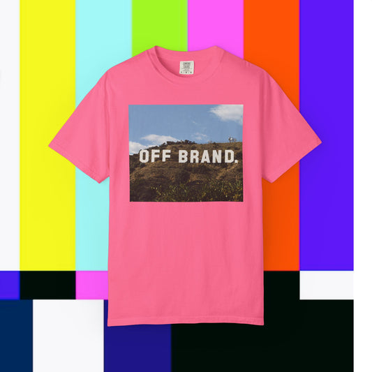 Off Brand Hollywood Tee — Vintage Travel Graphic T-Shirt