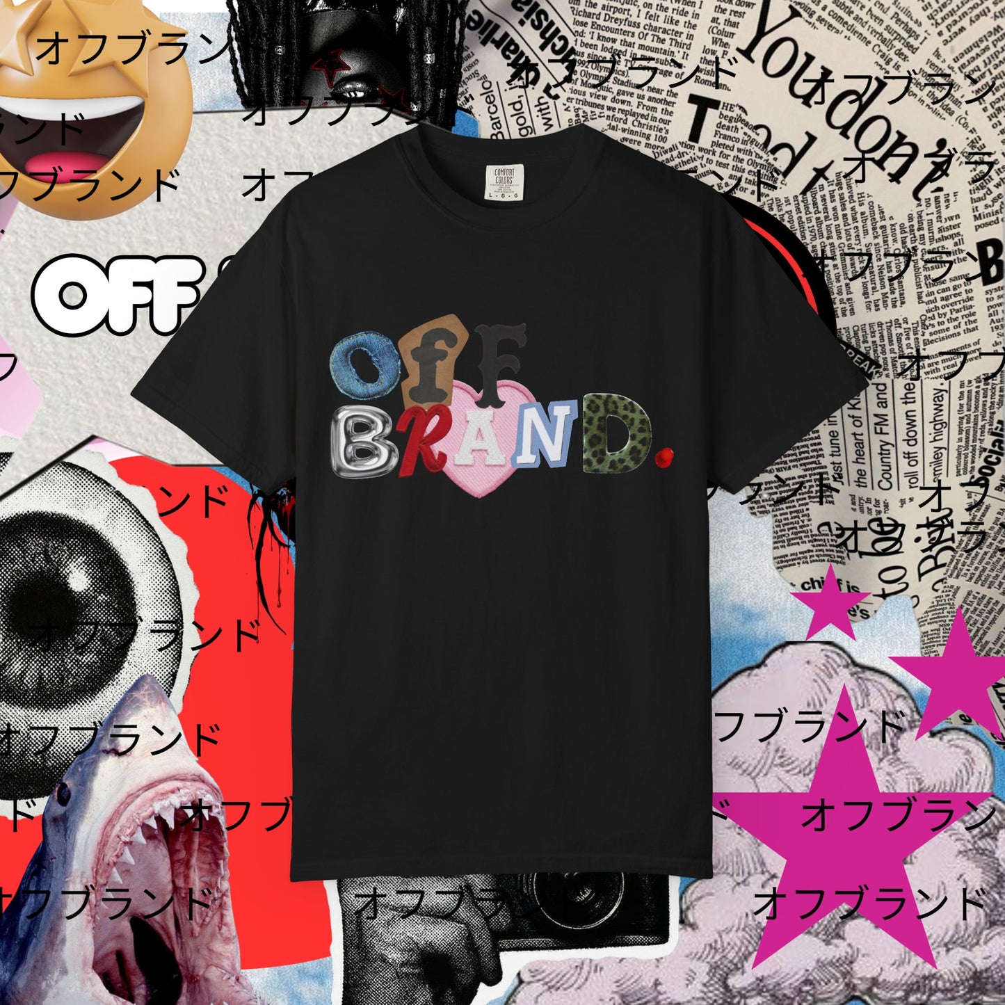 "Off Brand" Graphic Tee Shirt