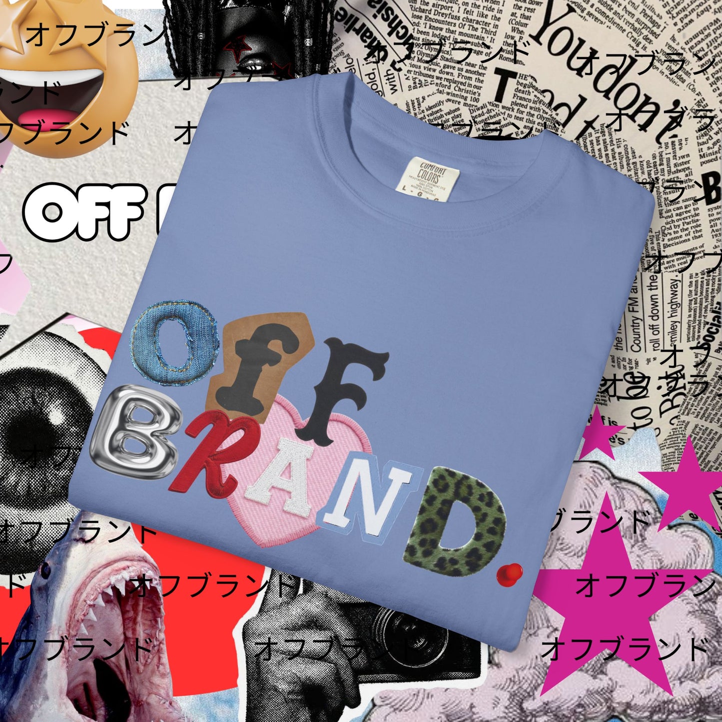 "Off Brand" Graphic Tee Shirt