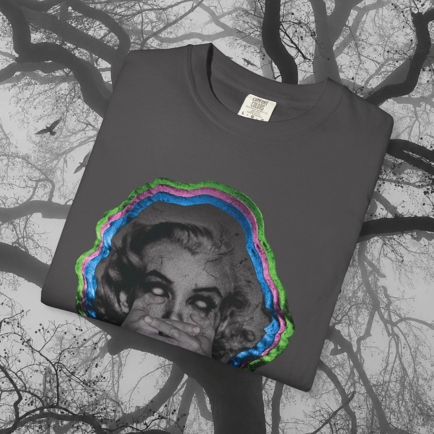 DON'T BREATHE A WORD Graphic Tee