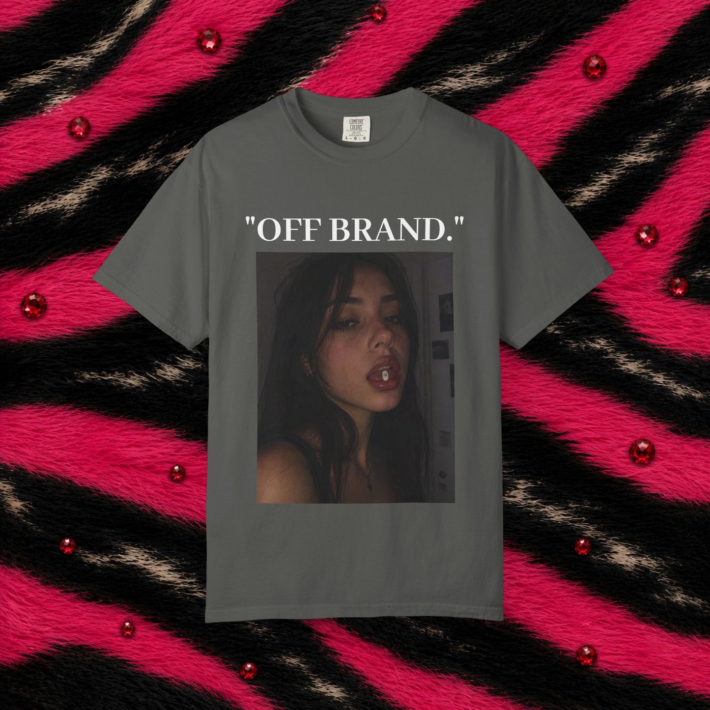 Off Brand. Photo Graphic T‑Shirt