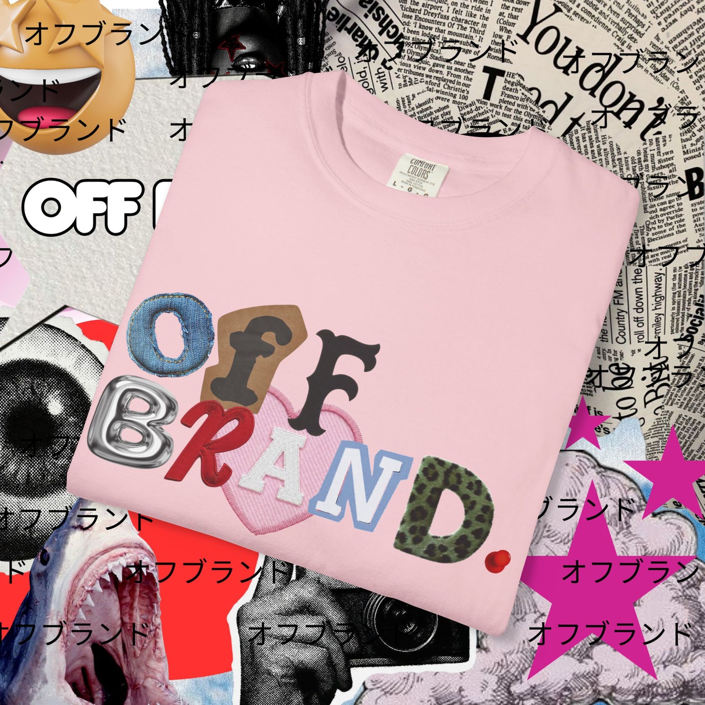 "Off Brand" Graphic Tee Shirt