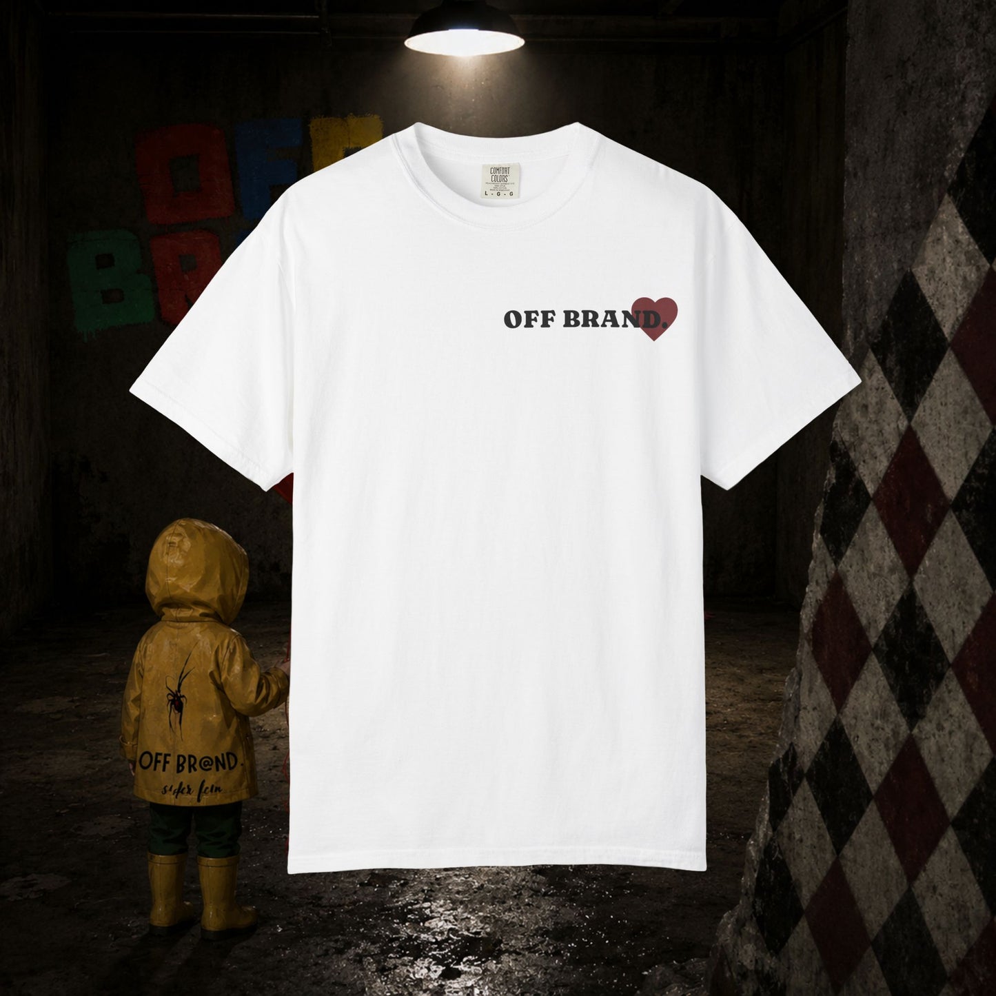OFF BRAND x s1der fe1n|Graphic Tee