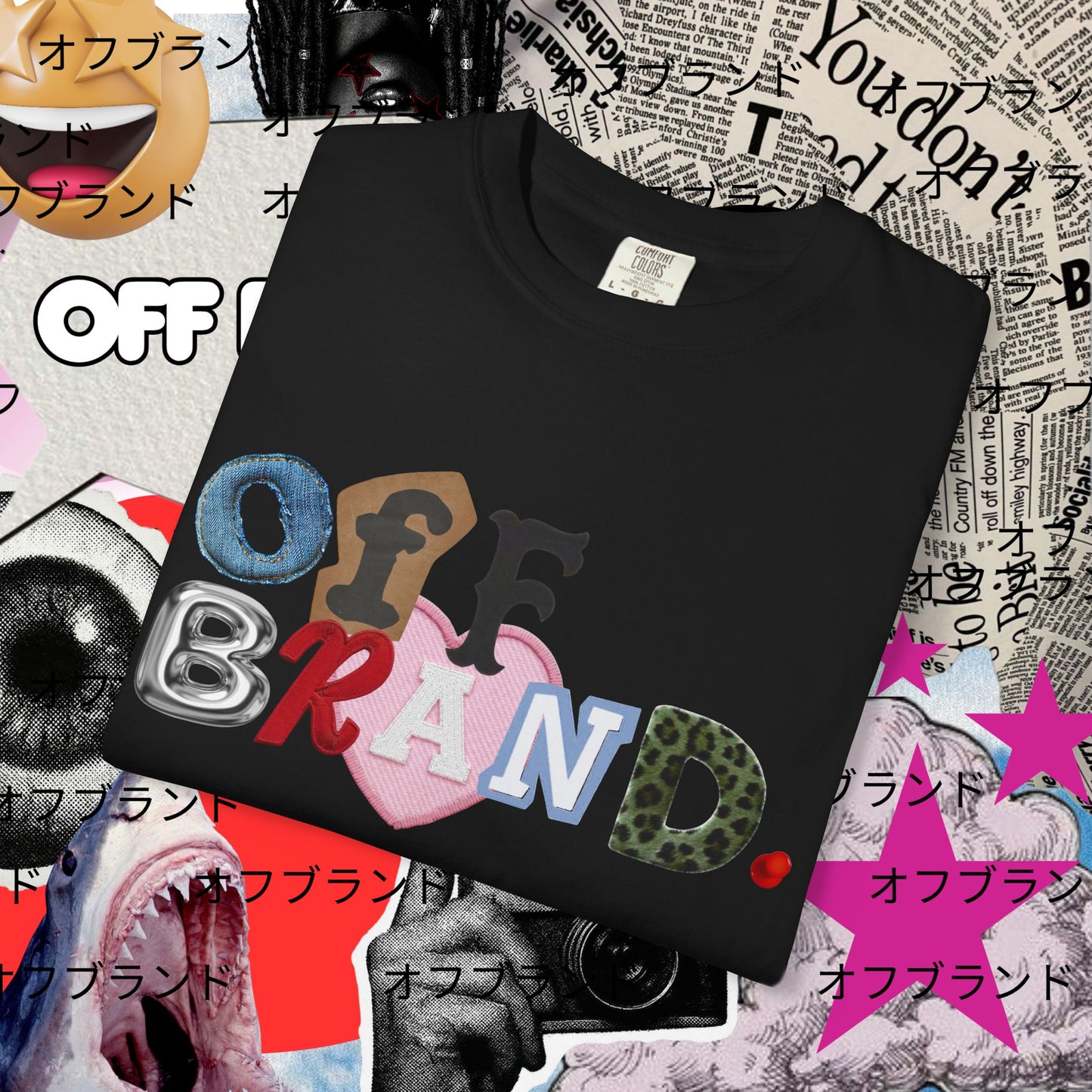 "Off Brand" Graphic Tee Shirt
