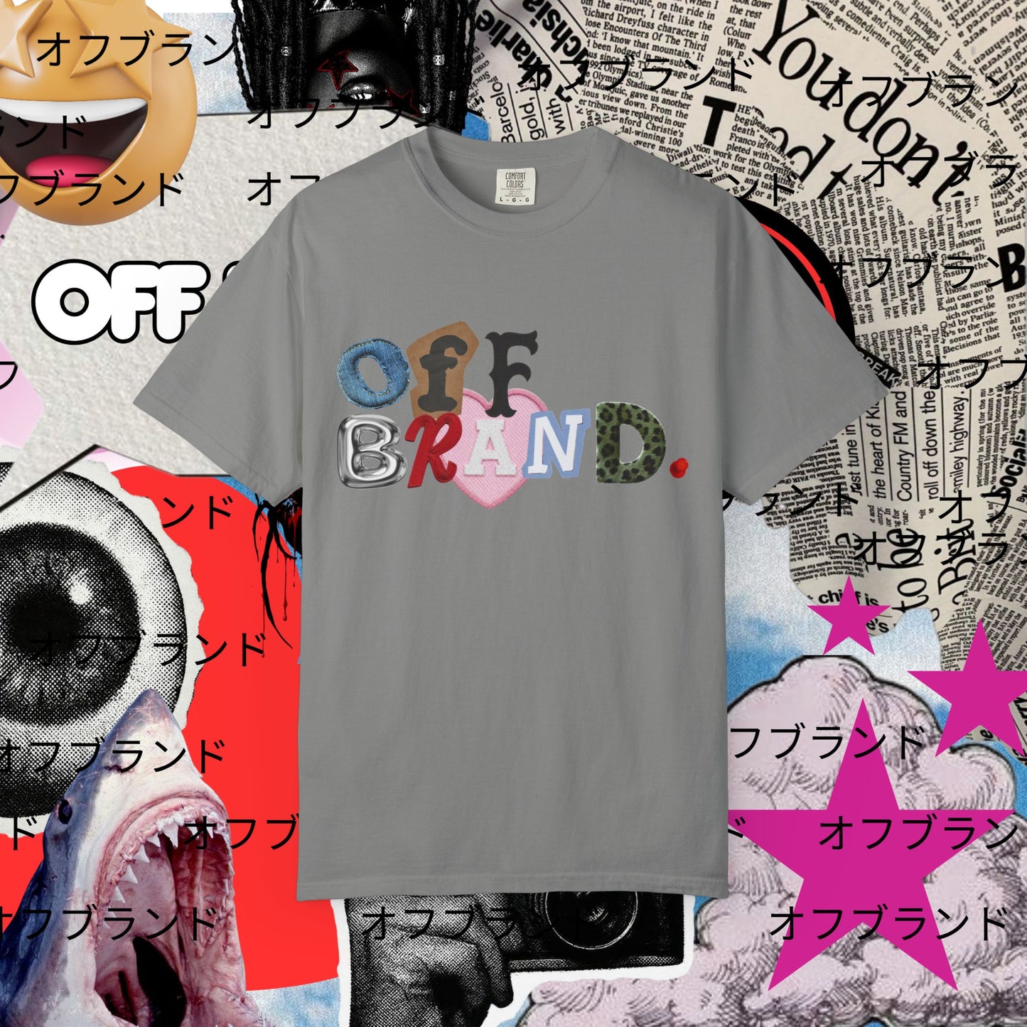 "Off Brand" Graphic Tee Shirt