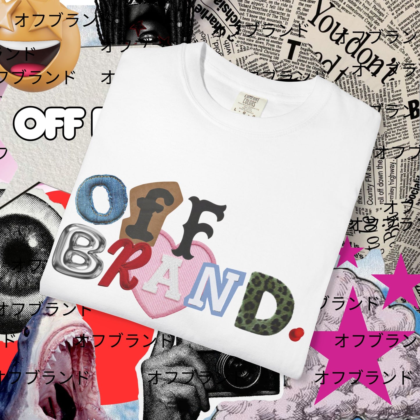 "Off Brand" Graphic Tee Shirt