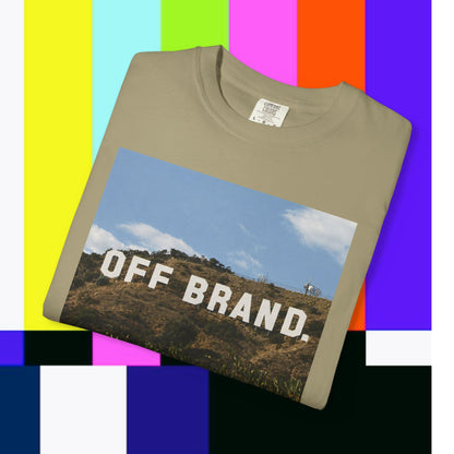 Off Brand Hollywood Tee — Vintage Travel Graphic T-Shirt