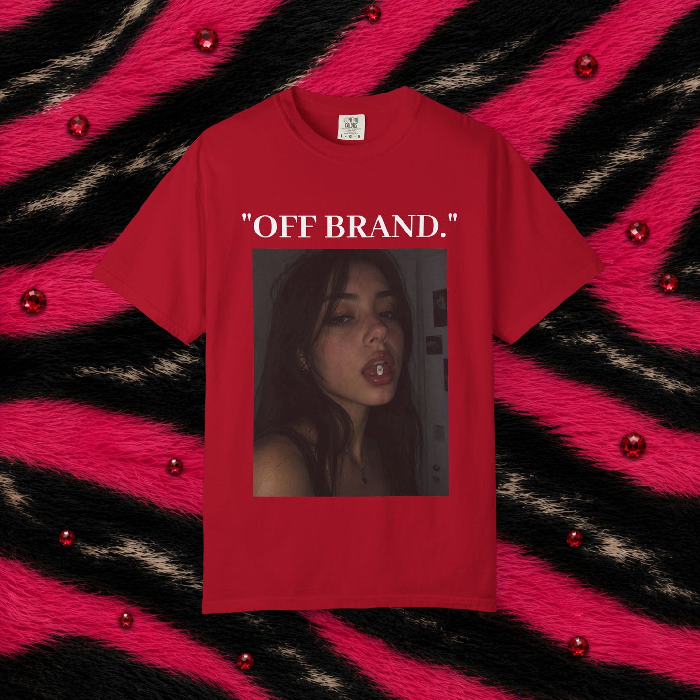 Off Brand. Photo Graphic T‑Shirt