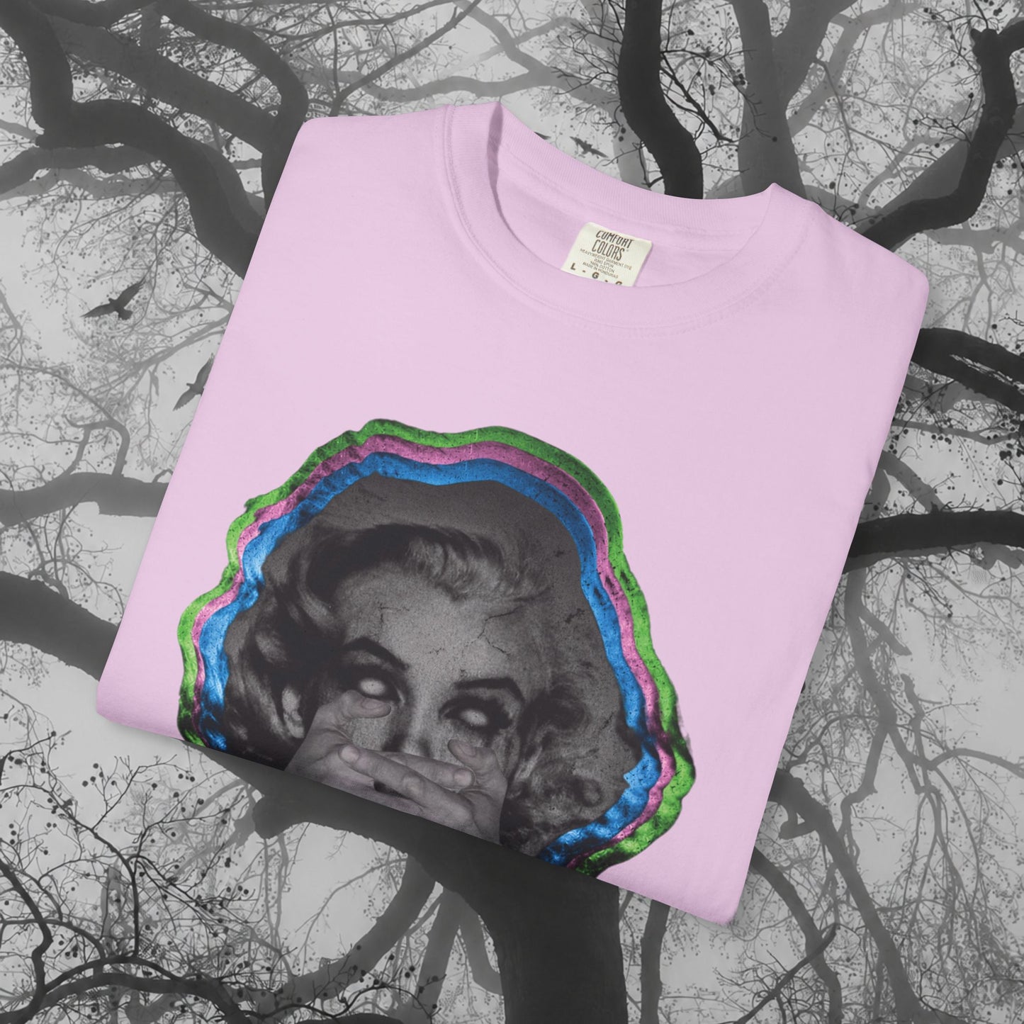 DON'T BREATHE A WORD Graphic Tee