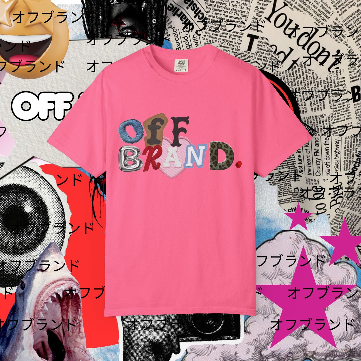 "Off Brand" Graphic Tee Shirt