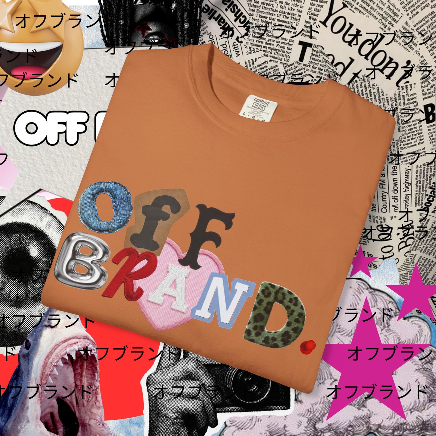 "Off Brand" Graphic Tee Shirt