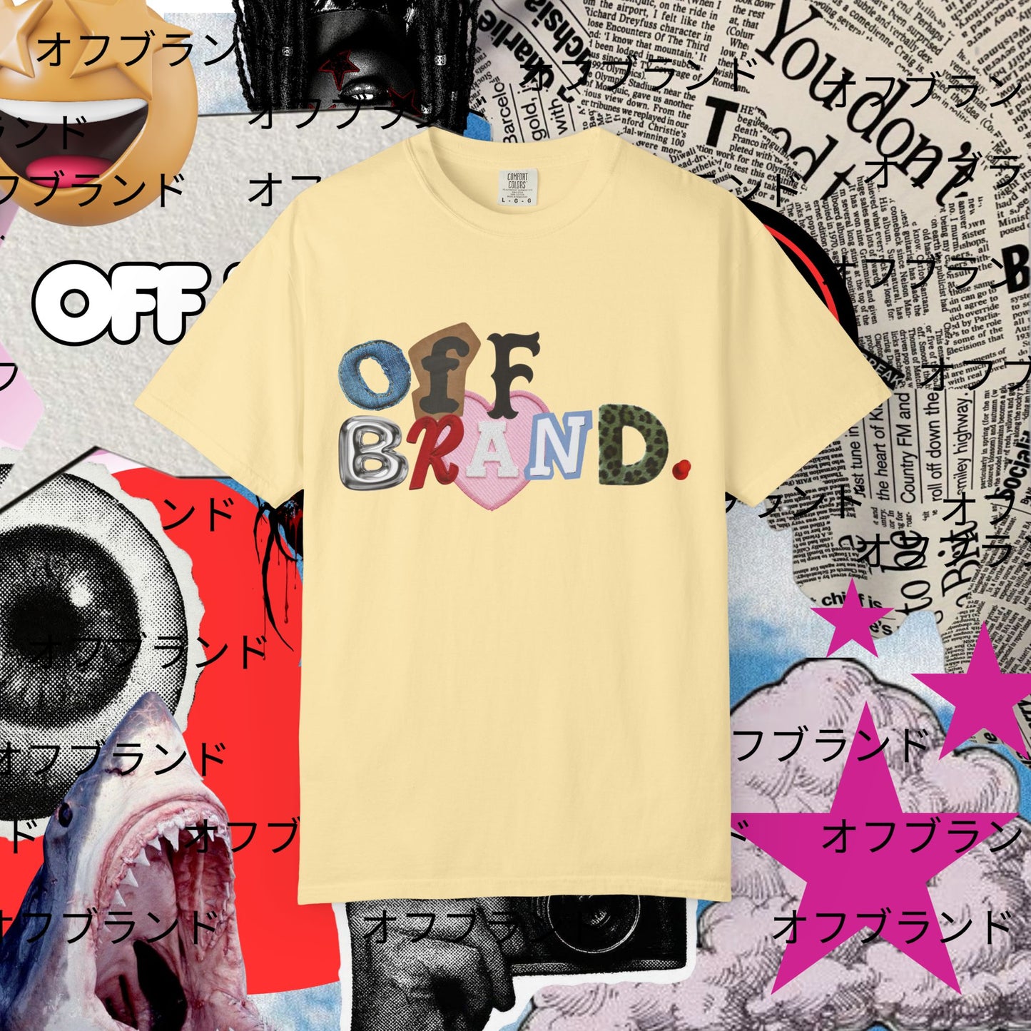 "Off Brand" Graphic Tee Shirt