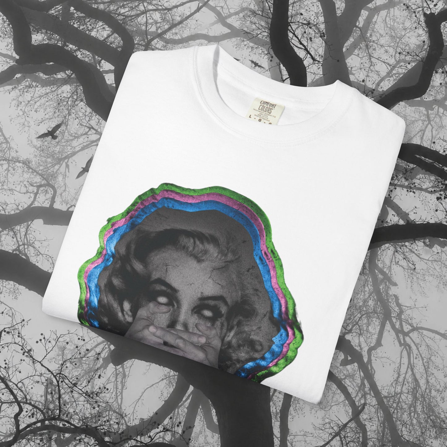 DON'T BREATHE A WORD Graphic Tee